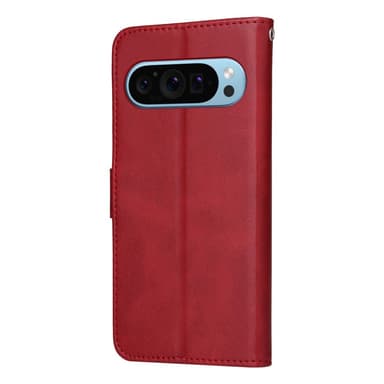 SKALO Google Pixel 9/9 Pro PU-læder Pungetui - Rød