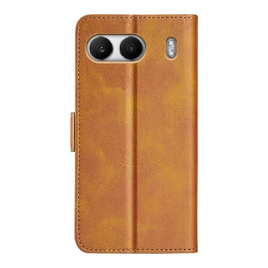 SKALO OnePlus Nord 4 Premium Wallet Flip Cover - Brun