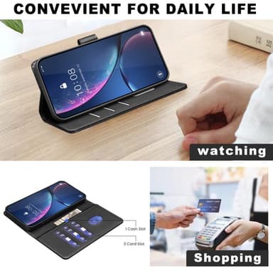 BINFEN COLOR Google Pixel 9/9 Pro Litchi Flip Cover