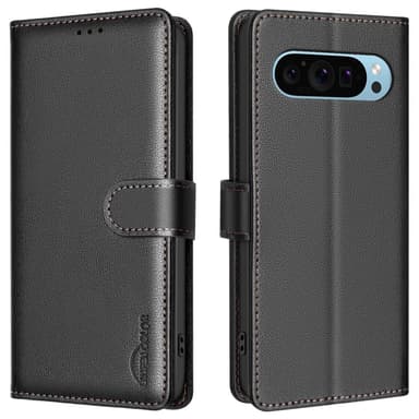 BINFEN COLOR Google Pixel 9/9 Pro Litchi Flip Cover