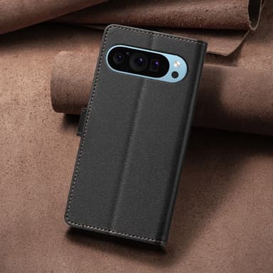 BINFEN COLOR Google Pixel 9/9 Pro Litchi Flip Cover