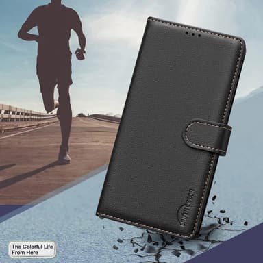 BINFEN COLOR Google Pixel 9/9 Pro Litchi Flip Cover