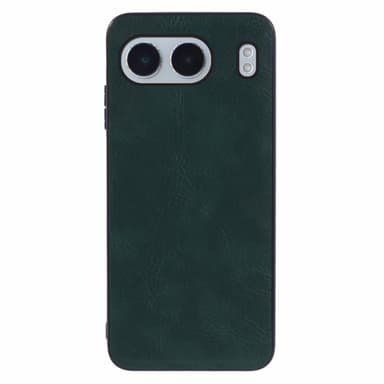 OnePlus Nord 4 SKALO PU-læder hybridskal Grøn