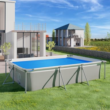 Pool cover firkantet - 366 x 732 cm