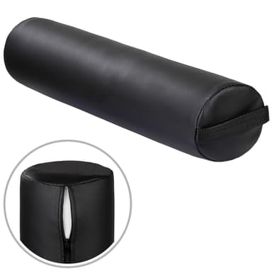 Massageudstyr 1 skammel + 2 ruller - sort