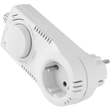 Stikkontakt termostat TS01 - hvid