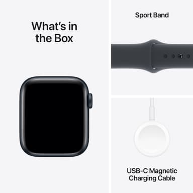 Apple Watch SE 2nd Gen 40mm GPS (Midnight Alu/Midnight sport band S/M)