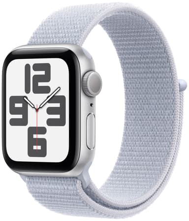 Apple Watch SE 2nd Gen 44mm LTE (Silver Alu/Blue Cloud sport loop)