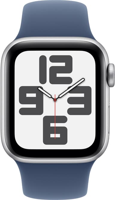 Apple Watch SE 2nd Gen 40mm GPS (Silver Alu/Denim sport band M/L)