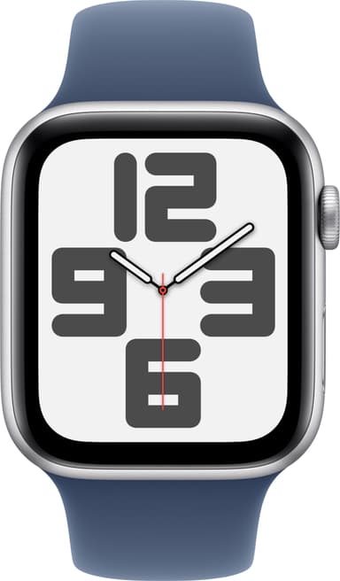 Apple Watch SE 2nd Gen 44mm GPS (Silver Alu/Denim sport band M/L)