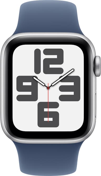 Apple Watch SE 2nd Gen 44mm LTE (Silver Alu/Denim sport band M/L)