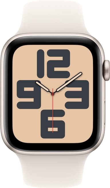 Apple Watch SE 2nd Gen 44mm GPS (Starlight Alu/Starlight sport band S/M)