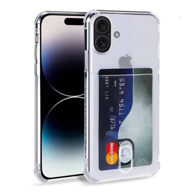 Silikone cover med slot iPhone 16