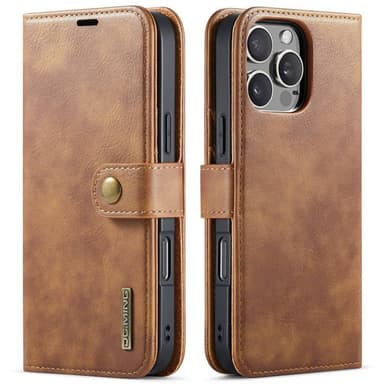 Wallet DG-Ming 2i1 iPhone 16 Pro Max - Brun