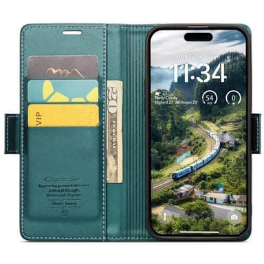 CaseMe mobilcover 023 iPhone 16 Plus - Petrol