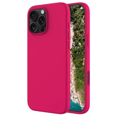 Liquid silikone cover iPhone 16 Pro Max - Dragon Fruit