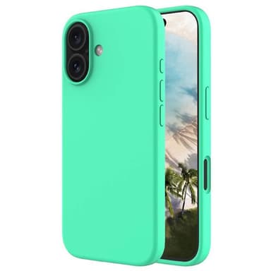 Liquid silikone cover iPhone 16 - Spearmint