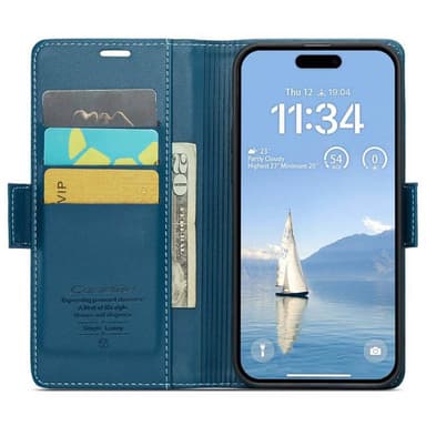 CaseMe mobilcover 023 iPhone 16 Pro - Blå