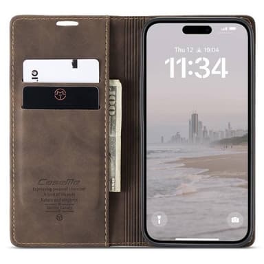 CaseMe mobilcover 013 iPhone 16 Plus - Coffee