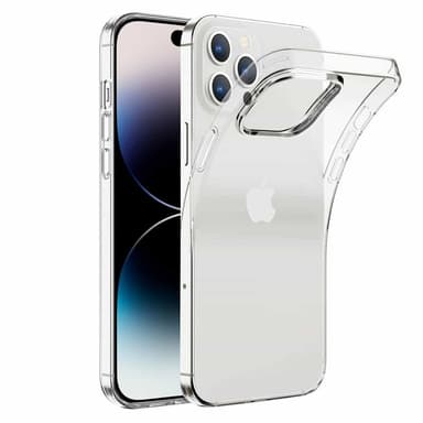 Silikone cover gennemsigtig iPhone 16 Pro Max
