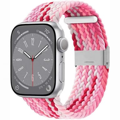 Flettet Urrem Watch Series 10 (46mm) - Gradientred