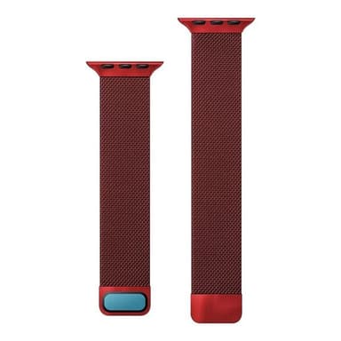 Split milanese urrem Watch Series 10 (42mm) - Rød