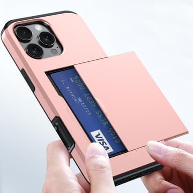 SKALO iPhone 16 Pro Max Armor Cover kortholder - Grøn