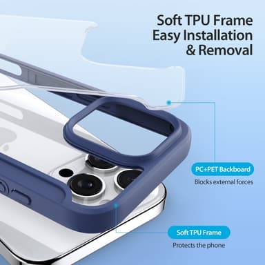 DUX DUCIS iPhone 16 Pro Max Skin X Pro Cover - Blå