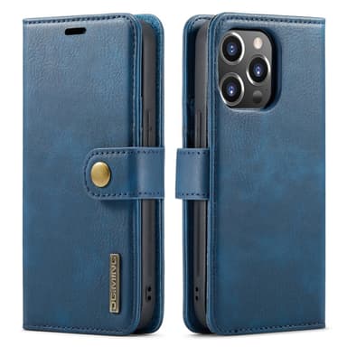 DG MING iPhone 16 Pro Max 2-i-1 Magnet Pungetui - Blå