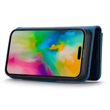 DG MING iPhone 16 Pro Max 2-i-1 Magnet Pungetui - Blå