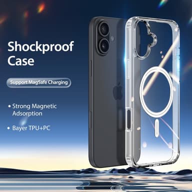 DUX DUCIS iPhone 16 Clin Series Cover - Gennemsigtig