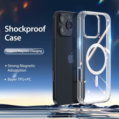 DUX DUCIS iPhone 16 Pro Max Clin Series Cover - Gennemsigtig