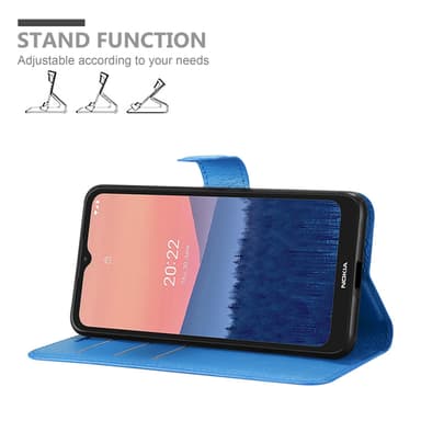 Nokia C21 Pungetui Cover Case (Blå)