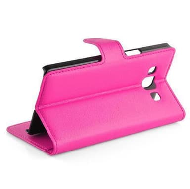Samsung Galaxy J5 2015 Pungetui Cover Case (Lyserød)