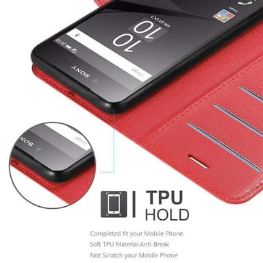 Sony Xperia Z5 PREMIUM Pungetui Cover Case (Rød)