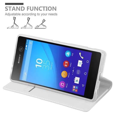 Sony Xperia M5 Cover Etui Case (Sølv)