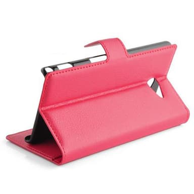 Sony Xperia M2 / M2 AQUA Pungetui Cover Case (Rød)