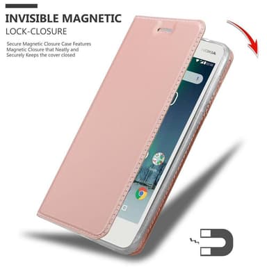 Nokia 2 2017 Cover Etui Case (Lyserød)