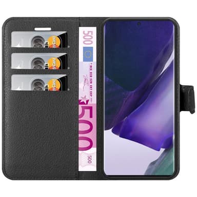 Samsung Galaxy NOTE 20 PLUS Pungetui Cover Case (Sort)