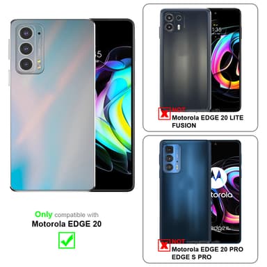 Motorola EDGE 20 Pungetui Cover Case (Rød)