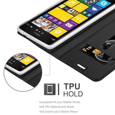 Nokia Lumia 1520 Cover Etui Case (Sort)