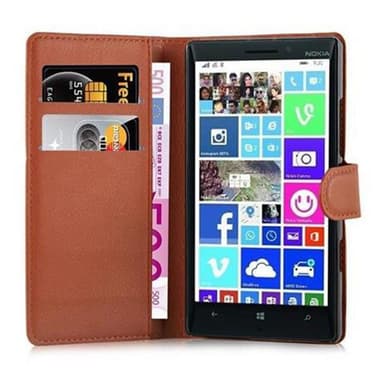 Nokia Lumia 929 / 930 Pungetui Cover Case (Brun)