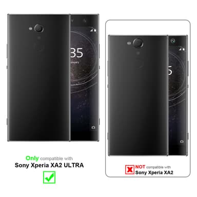 Sony Xperia XA2 ULTRA Pungetui Cover Case (Rød)