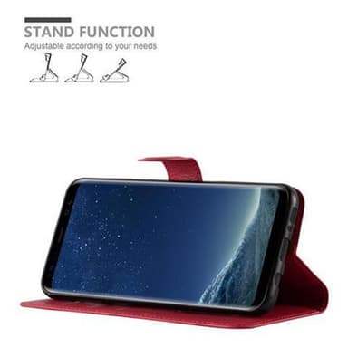 Samsung Galaxy S8 Pungetui Cover Case (Rød)