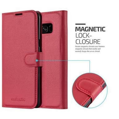 Samsung Galaxy S8 Pungetui Cover Case (Rød)