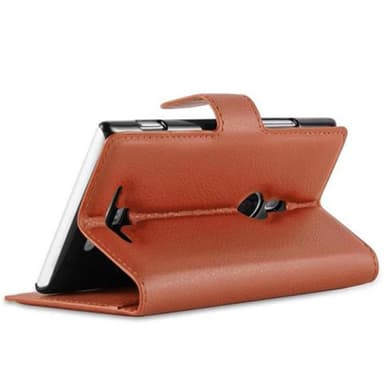 Nokia Lumia 925 Pungetui Cover Case (Brun)