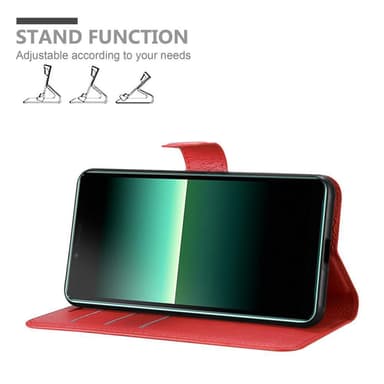 Sony Xperia 10 II Pungetui Cover Case (Rød)