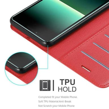 Sony Xperia 10 II Pungetui Cover Case (Rød)