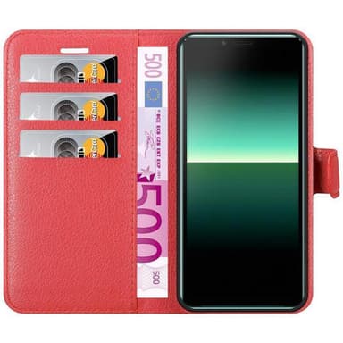 Sony Xperia 10 II Pungetui Cover Case (Rød)