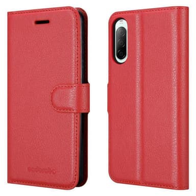 Sony Xperia 10 II Pungetui Cover Case (Rød)